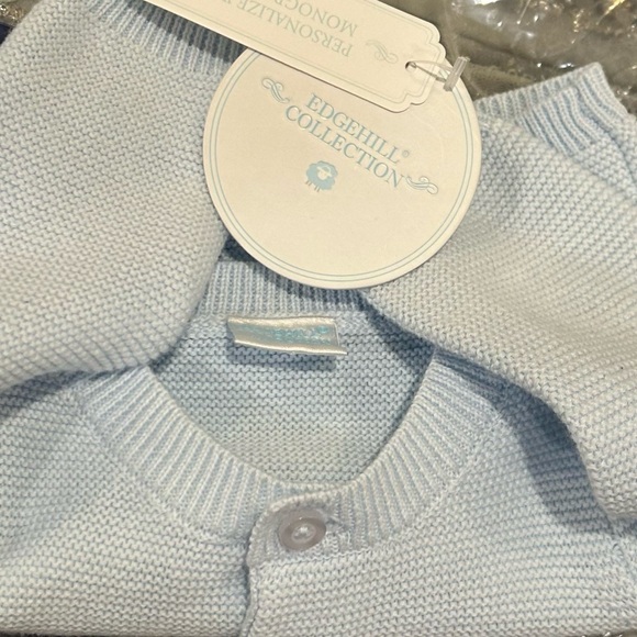 Edgehill Collection Button Front Sweater - Picture 6 of 10